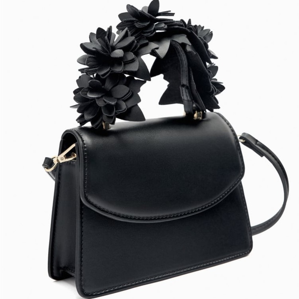 Zara MINI FLORAL HANDBAG